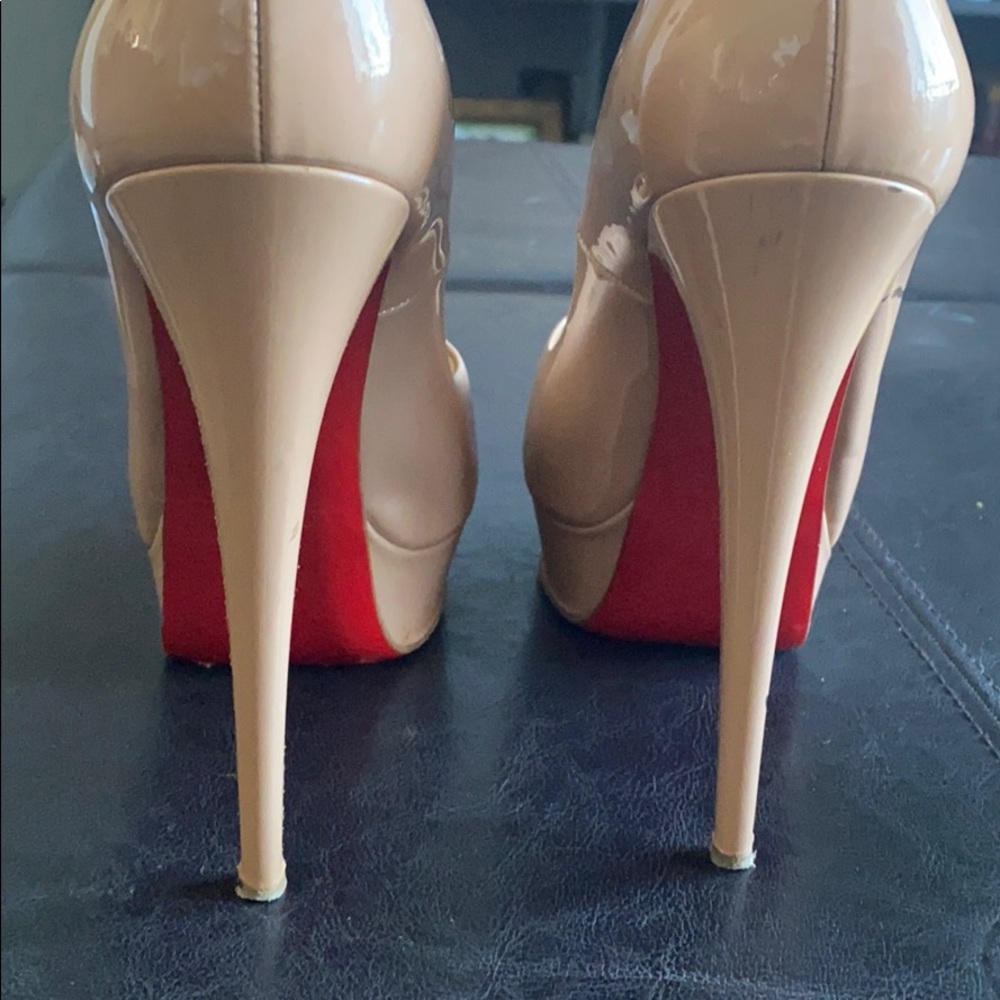 Christian Louboutin Privé Open Toe Pump